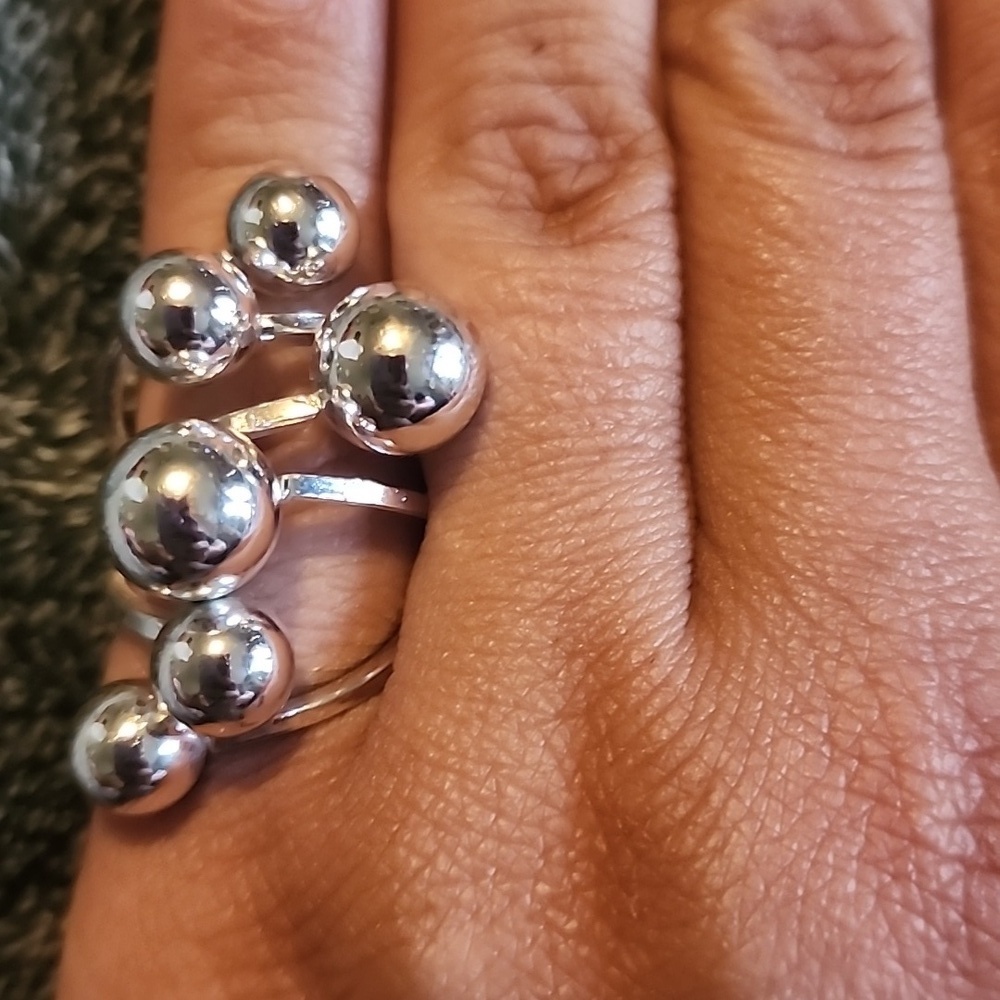 Sliver statement ring - Picture 4 of 4